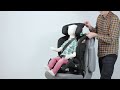 миниатюра 0 Видео о товаре Автокресло BabyAuto ST-4 i-Size (15-36 кг), Melange Red / Вишневый (1980)