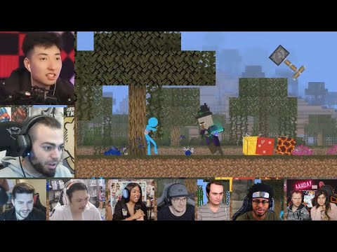 LInk02 - The Witch - Animation vs. Minecraft Shorts Ep 21 [REACTION MASH-UP]#1703