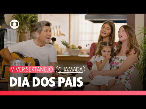 Três gerações da família de Daniel celebram o Dia dos Pais | Viver Sertanejo | TV Globo