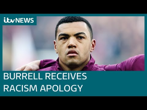 Rugby Union bosses apologises to ex-England player Luther Burrell over racism | ITV News