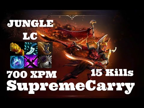 SUPREMECARRY ON LEGION COMMANDER - Jungle Time [Dota2]