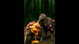 Two infected kiwis help each other | An incredible rescue!