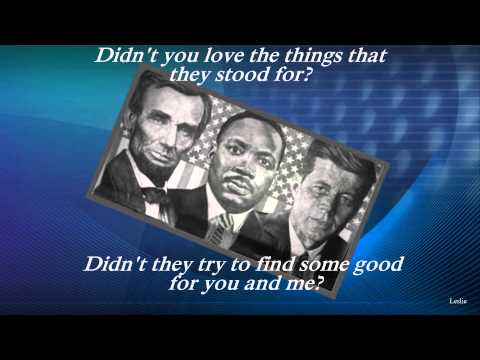 Abraham, Martin and John by Dion w /Lyrics (HD)