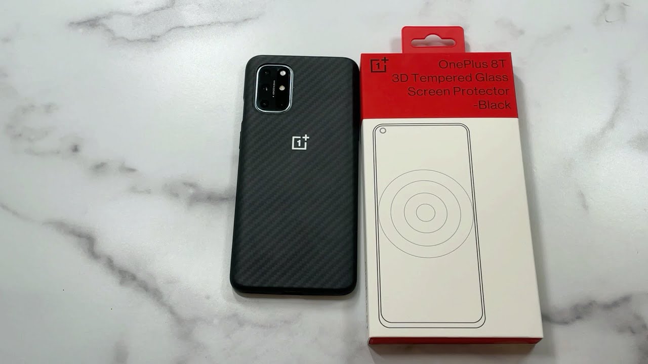 Official OnePlus 8T 3D Tempered Glass Screen Protector Review