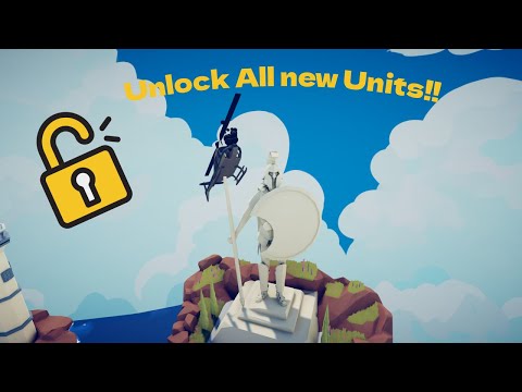 How to unlock the new secret units in TABS!!