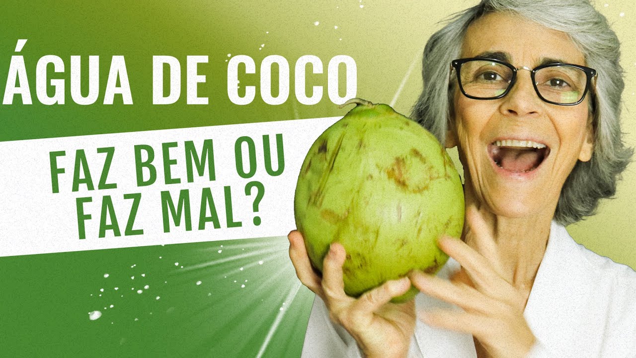 Água de coco: Emagrece Rejuvenesce Melhora a pressão