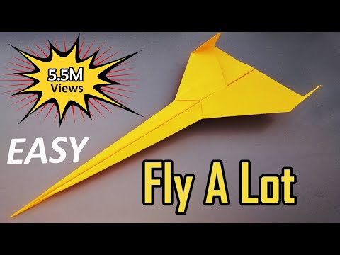 How To Make A Paper Airplane Fly A Lot