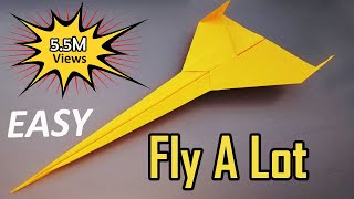 How To Make A Paper Airplane Fly A Lot