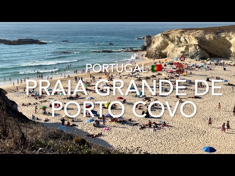 Praia Grande de Porto Covo, Portugal (4K)
