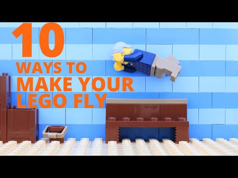 10 Ways To Make Your Lego Fly! | Masking and Green Screen Tutorial
