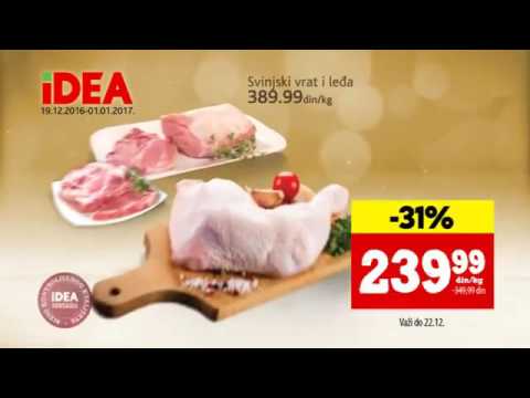 Idea super ponuda od 19.12.-01.01.2017.