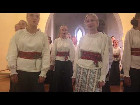 Adolf Fredrik's Girls Choir Istramusica 2018 Folklore competition