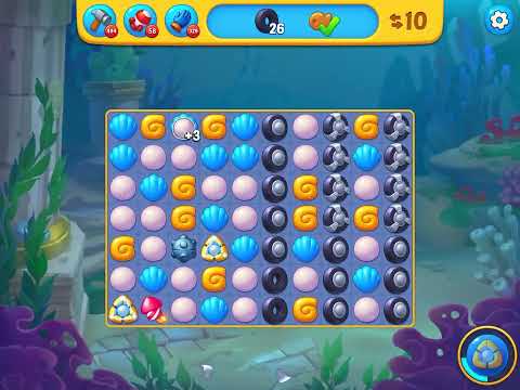 Fishdom level 7651 no boosters フィッシュダム ノーマル [Friend's]