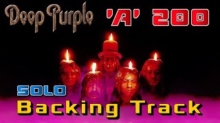 Deep Purple - &#39;A&#39; 200 - Solo Backing Track (Version 2)