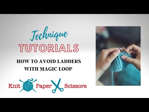 KnittingTutorials - How to Avoid Ladders when Knitting with the Magic Loop