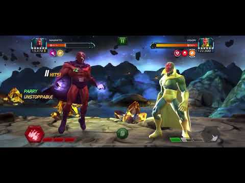 Magneto Vs Vision Grandmasters Gauntlet 2022 - MCOC #gaming #game #marvel #gameplay