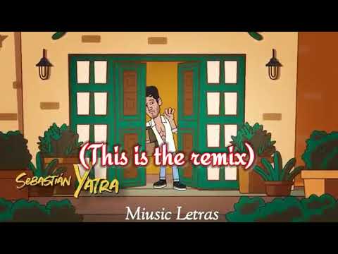 Sebastián Yatra - TBT (Remix ft. Cosculluela, Lalo Ebratt, Llane, Dalmata) (Lyrics-Letras)