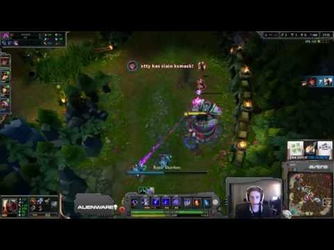 TSM Bjergsen Zed vs Xerath [Mid] [Challenger Ranked solo queue]