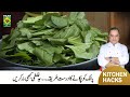 Healthy Benefits Of Spinach Palak Spinach Banane Ka Sahe Tarika Healthy Tips MasalaTV