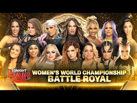 Batalla Real Femenina por el Campeonato Mundial Femenino de WWE - WWE Raw 22/04/2024 (En Español)