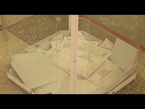 Роман Старовойт одним из первых принял участие в голосовании