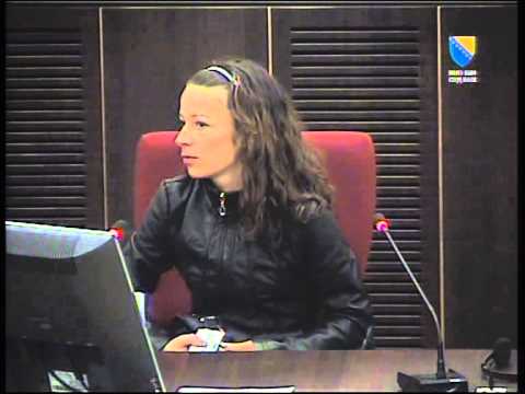 Sudjenje Turković - svjedok tužilaštva Lejla Muratović