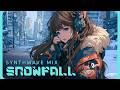 SNOWFALL | Chill Synthwave Mix for Deep Focus, Coding, Late Night Relaxation