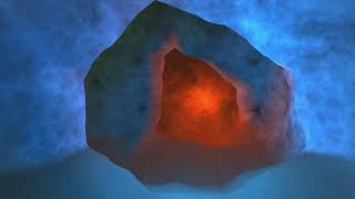 Procedural generation of 3D karst caves with speleothems