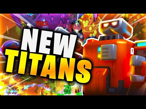 Part of a video titled 2 NEW TITANS & WORMHOLE BOSS in Mega Tower (Update 0.8.7)