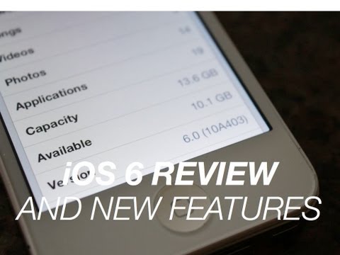 Apple iOS 6 Review and New Features (Final 6.0 version)