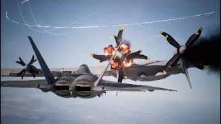 ACECOMBAT7 ストーンヘンジ防衛を F-22 の機銃のみでクリアする