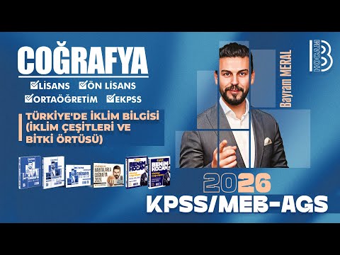 10) KPSS - MEB / AGS Geography - Climate Information in Türkiye (Climate Types and Vegetation) - ...