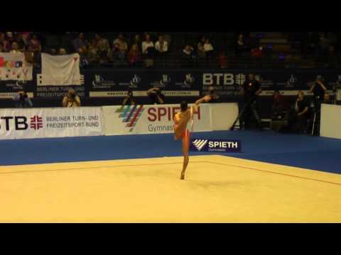 Berlin Masters 2012: Monika Mickova with hoop