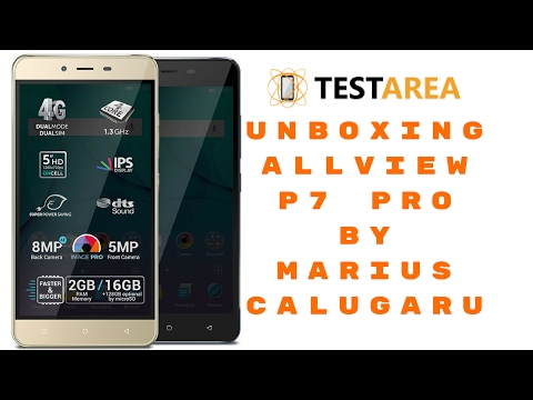 Allview P7 Pro - unboxing