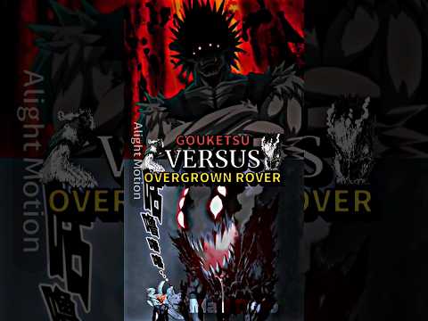 Gouketsu vs Overgrown Rover #shorts #youtubeshorts #onepunchman #gouketsu #saitama #opm