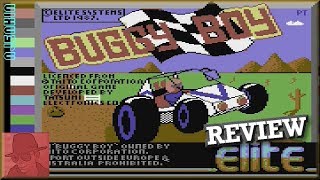 Buggy Boy - on the Commodore 64 !! with Commentary