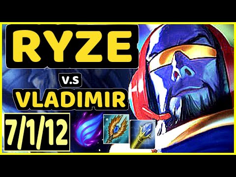 STROMPEST (RYZE) vs VLADIMIR - 7/1/12 KDA MID CHALLENGER GAMEPLAY - NA