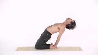 HALTUNG VOM LIEGENDEN DONNERKEIL, VARIANTE 1- SUPTA VAJRA ASANA