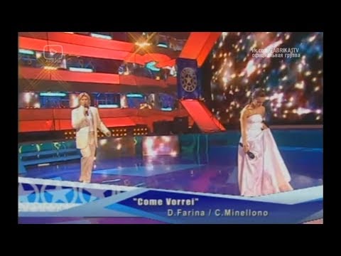 Николай Басков и Светлана Светикова - "Come Vorrei" (Фабрика-3)