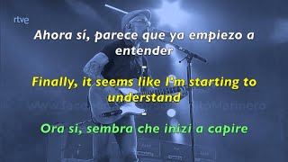 La casa por el tejado - Fito &amp; Fitipaldis (LETRA-LYRICS-TESTO)(Español-Inglés-Italiano) SUBTITULADA