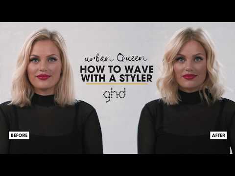 How To Wave Hair With a Straightener | Wavy Hair |...