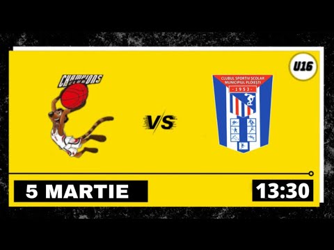LIVE 🏀 CN U16M ACS Champions București-Craiova - CSS Ploiesti