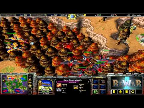 FQQ(HU) vs fantafiction4(UD) - Game 2 - WarCraft 3 gameplay - RN455