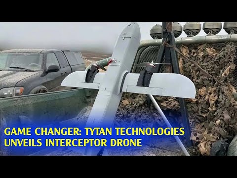 New Interceptor drone German company TYTAN Technologies during testing in Ukraine | Unseen News