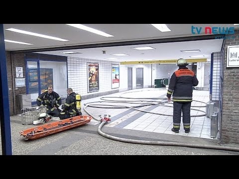 Feuer im U-Bahntunnel