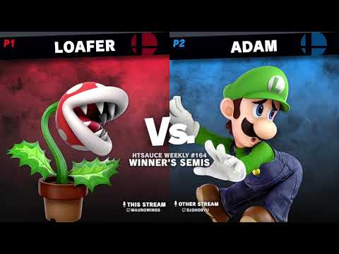 Loafer (Piranha Plant) vs Adam (Luigi) - Hotsauce Weekly #164 Loser's Round 6