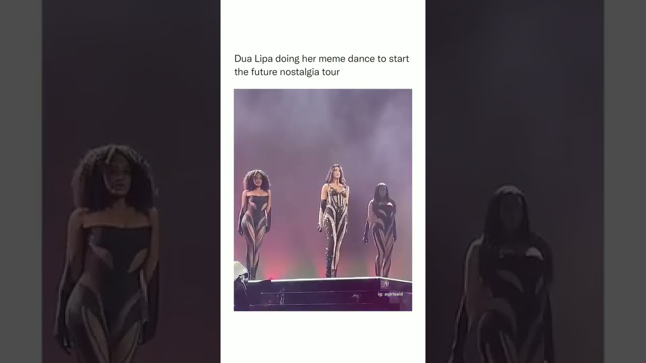 Dua Lipa Doing Her Meme Dance 😂 | Radio One International