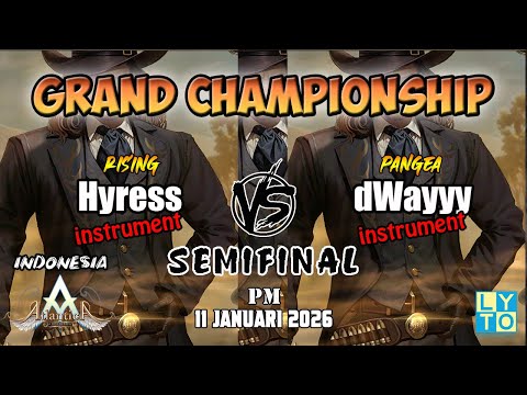 SemiFinal Hyress vs dWayyy PM Grand Championship 11 January 2026 | Atlantica Rebirth Indonesia