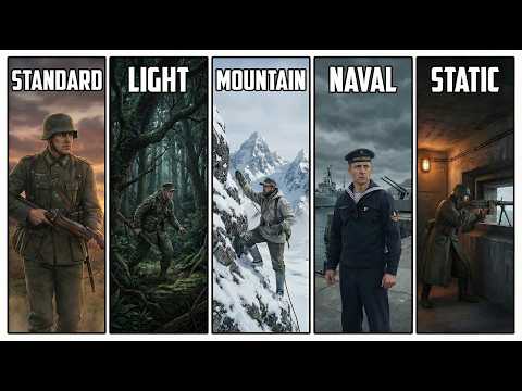 All Types of German Infantry in World War II Explained