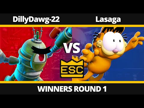 NASB at ESC 34 - Winners Round 1 - DillyDawg-22 (Mecha Plankton) Vs. Lasaga (Garfield) Tournament